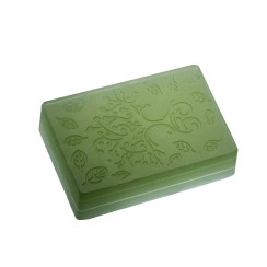 Green apples scented soap. Handmade.