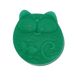 Green apples scented soap. Handmade.