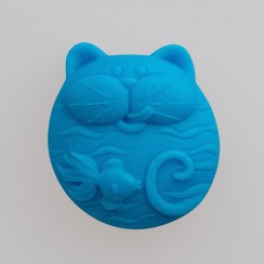 Ar rokām darinātas ziepes ar ledenes aromātu. Roku darbs.