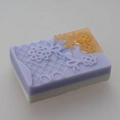 Goat milk soap with wild blackcurrant scent Goat milk soap with wild blackcurrant scent