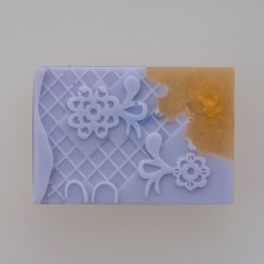 Goat milk soap with wild blackcurrant scent Goat milk soap with wild blackcurrant scent